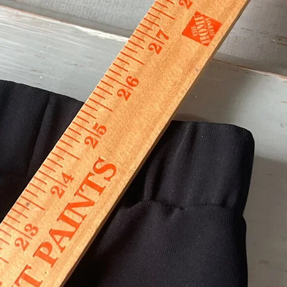 J Crew Joggers Size 8 Sydney Pull On Pants Elastic Waist Black Active Polyester - Picture 8 of 12